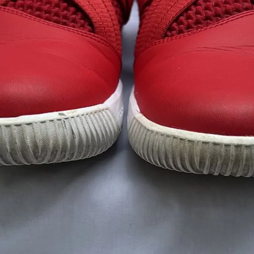 Nike LeBron Soldier 12 TB University Red men's basketball shoes AT3872-603 Sz 14 - Picture 7 of 11